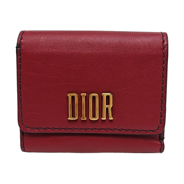 Calfskin Wallet Red
