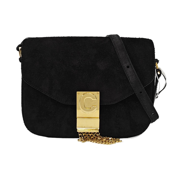 C Small Suede Black
