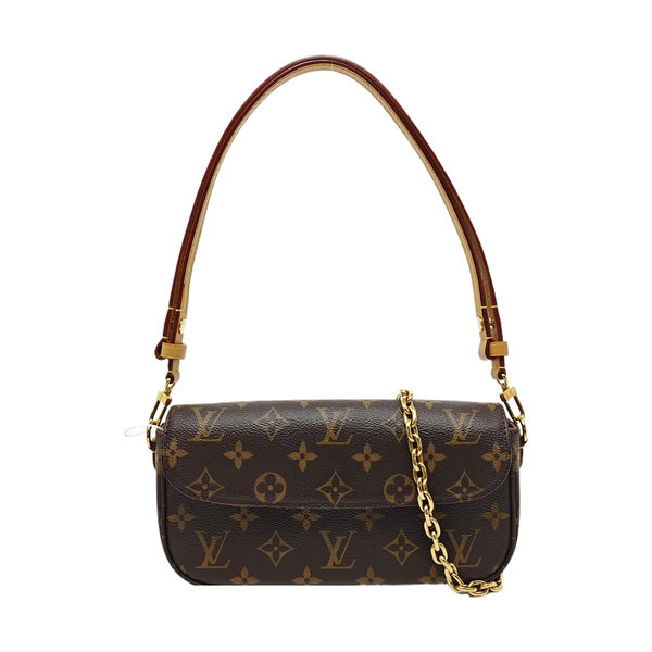 IVY Monogram Coated Canvas Brown