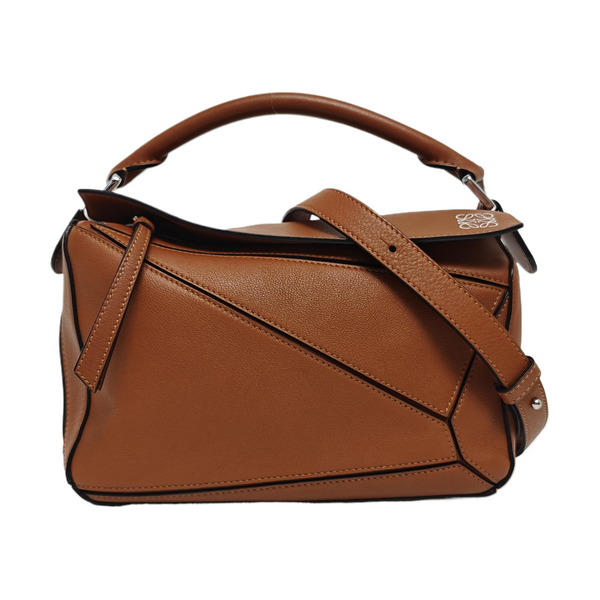 Puzzle Small Calfskin Brown