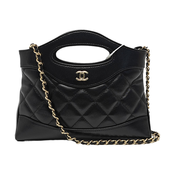 CHANEL 31 Quilted Lambskin Black
