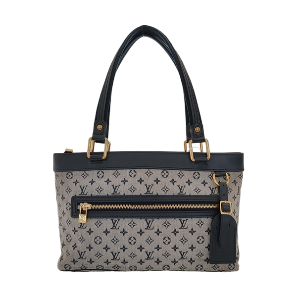 LUCILLE PM Monogram Canvas Gray
