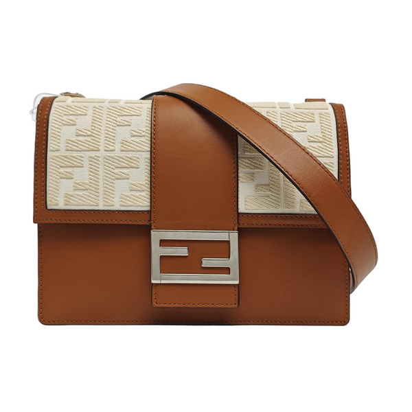 Authenticated pre-owned Baguette Medium Calfskin Brown - Shoulder Bag at Looply