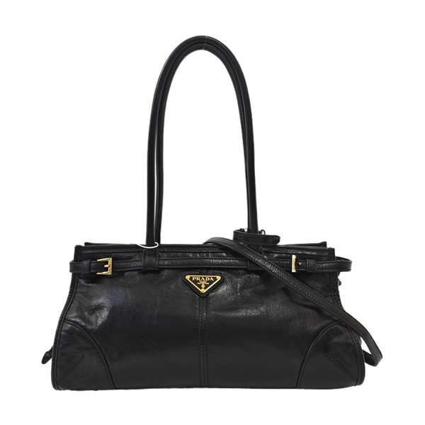 Bonnie Medium Calfskin Black