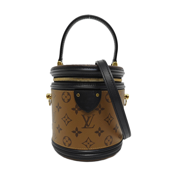 CANNES PM Monogram Coated Canvas Brown