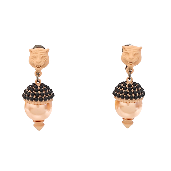 Le Marché Des Merveilles Metal Pink Clip On Earrings