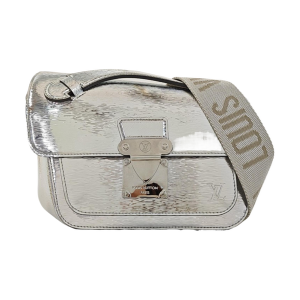 MONCEAU Patent Leather Silver