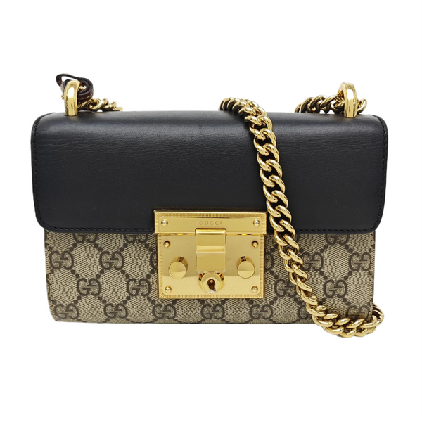 Padlock Small Monogram Coated Canvas Multicolor