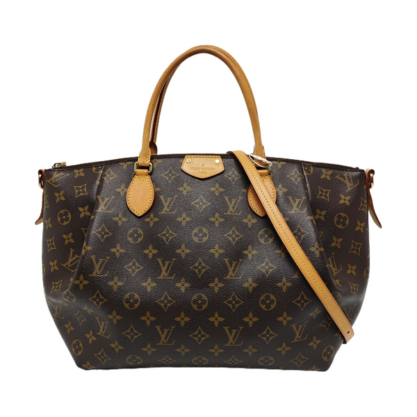 TURENNE PM Monogram Coated Canvas Brown