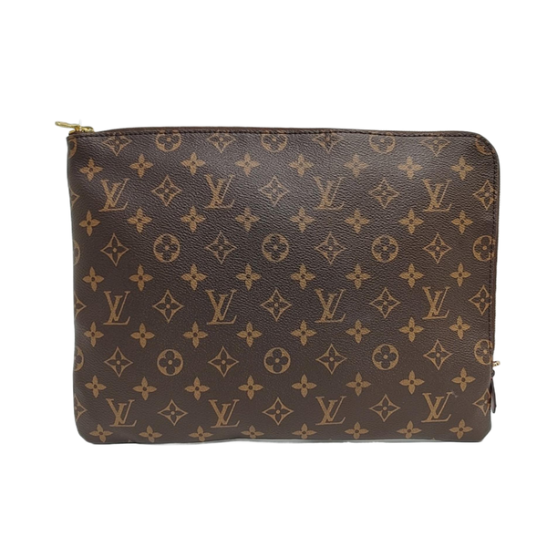 Etui Voyage MM Monogram Coated Canvas Brown