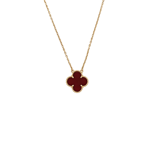 Vintage Alhambra 18k Gold Necklace