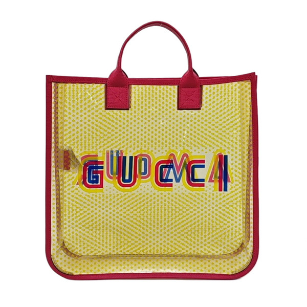 Special Material Tote Bag Yellow