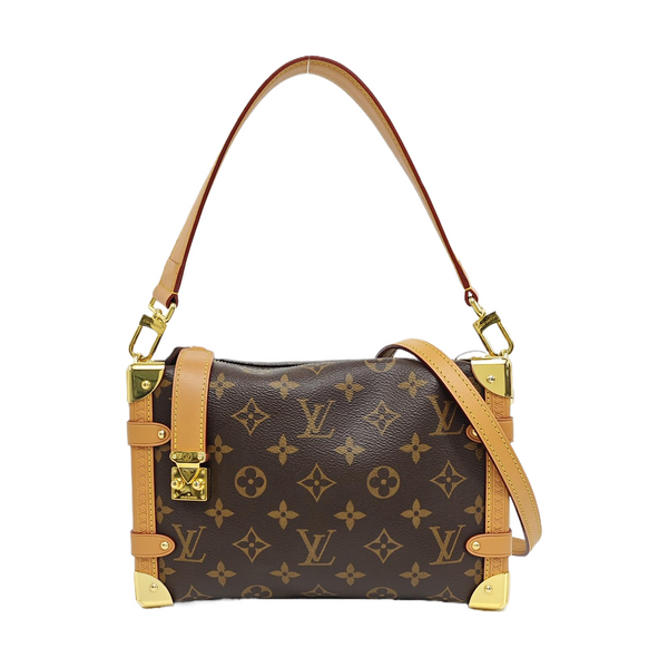 SIDE TRUNK MM Monogram Coated Canvas Brown