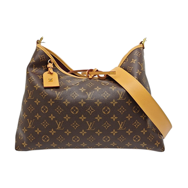 CARRYALL MM Monogram Coated Canvas Brown