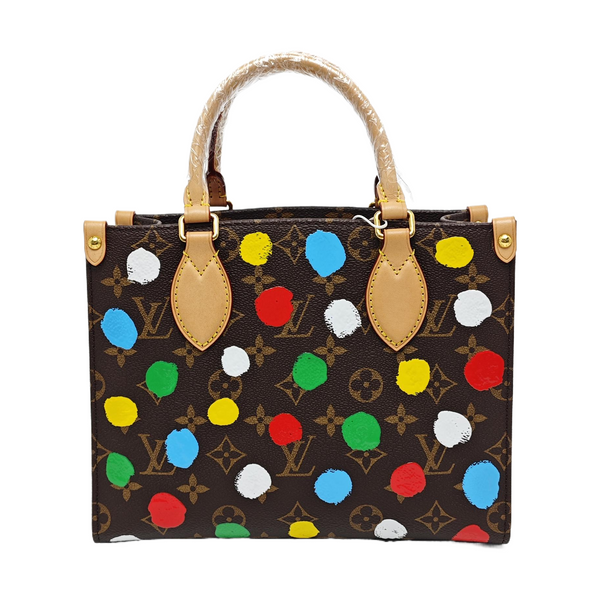 ONTHEGO PM Monogram Coated Canvas Brown