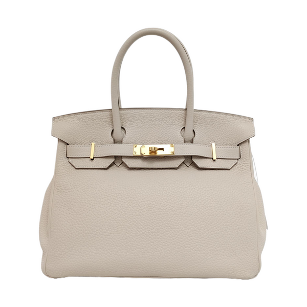 Birkin 30 Clemence White