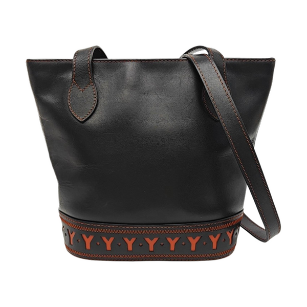 Calfskin Bucket Bag Black