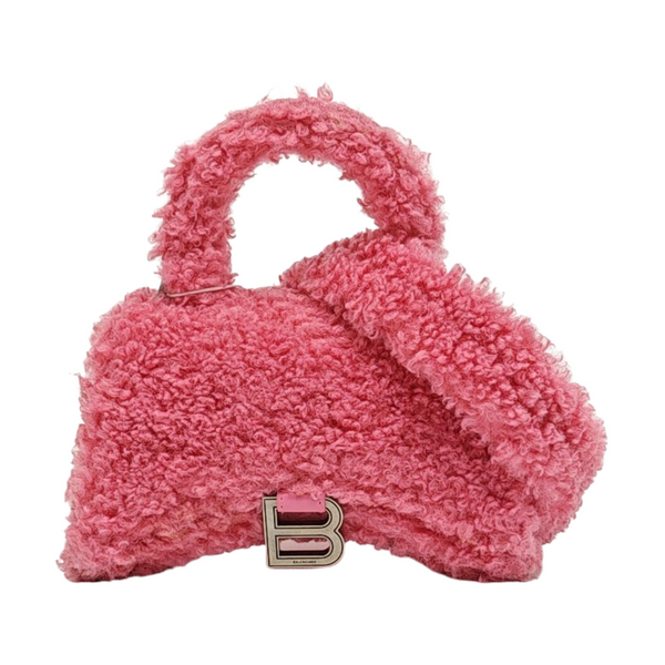 Hourglass Mini Sheepskin Pink