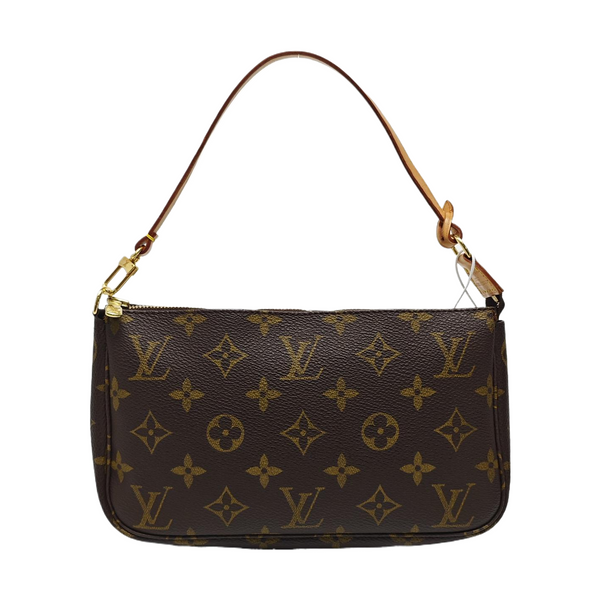 ACCESSOIRES Monogram Coated Canvas Brown