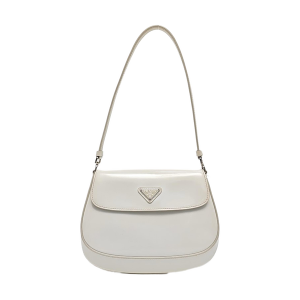 Cleo Saffiano Calfskin White