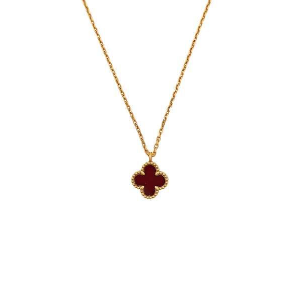 Sweet Alhambra 18k Rose Gold Necklace