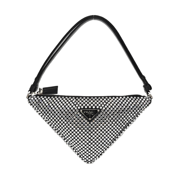 Special Material Top Handle Bag Silver