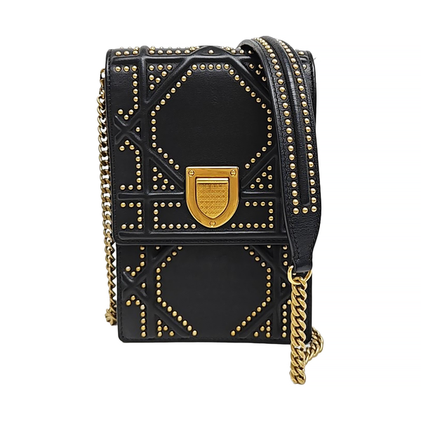 Diorama Calfskin Black