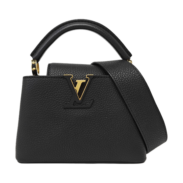 CAPUCINES Mini Calfskin Black