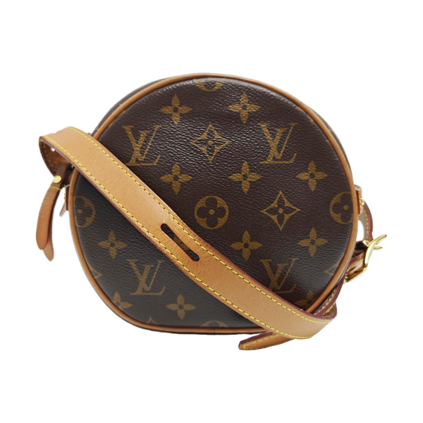 BOITE CHAPEAU PM Monogram Coated Canvas Brown