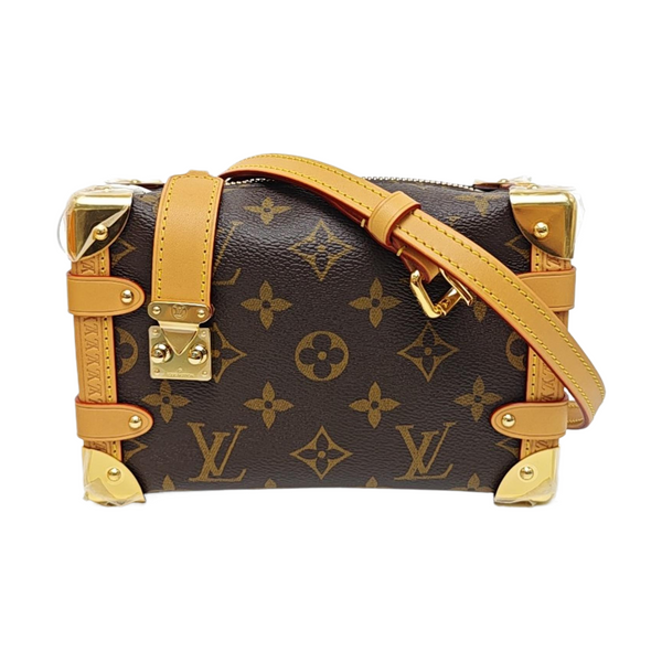 SIDE TRUNK PM Monogram Coated Canvas Brown