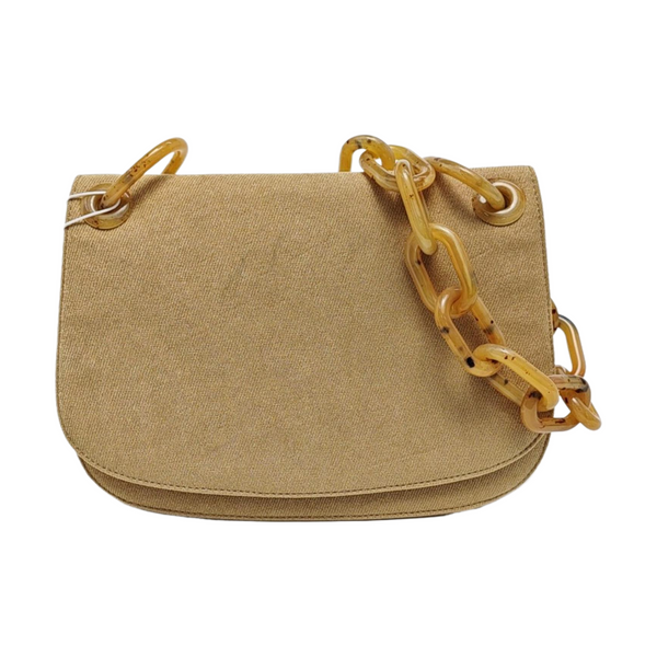 Canvas Shoulder Bag Beige