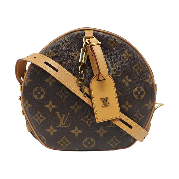 BOITE CHAPEAU MM Monogram Coated Canvas Brown