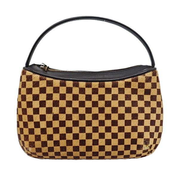 TIGRE Damier Ebene Horsehair Brown