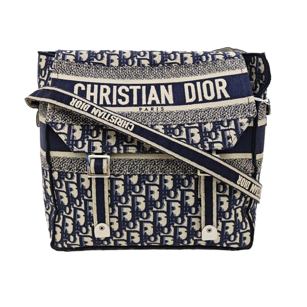Diorcamp Oblique Canvas Blue