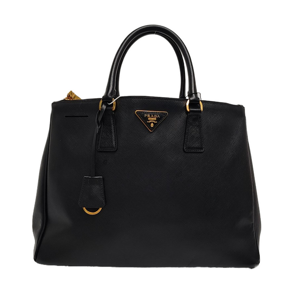 Galleria Extra Large Saffiano Calfskin Black