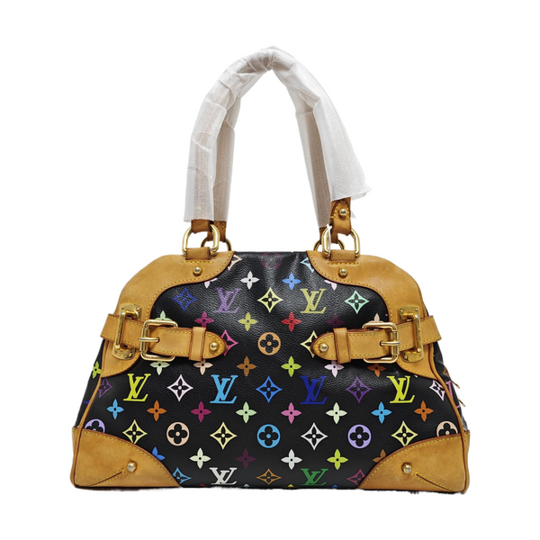LV × TM CLAUDIA Monogram Coated Canvas Black