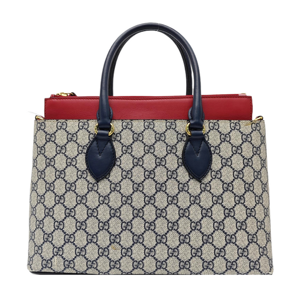 GG Blooms Monogram Coated Canvas Beige