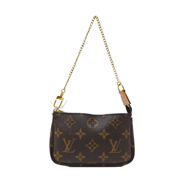 ACCESSOIRES Mini Monogram Coated Canvas Brown