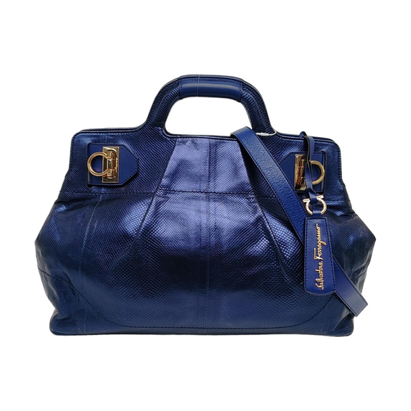 Gancio Calfskin Blue