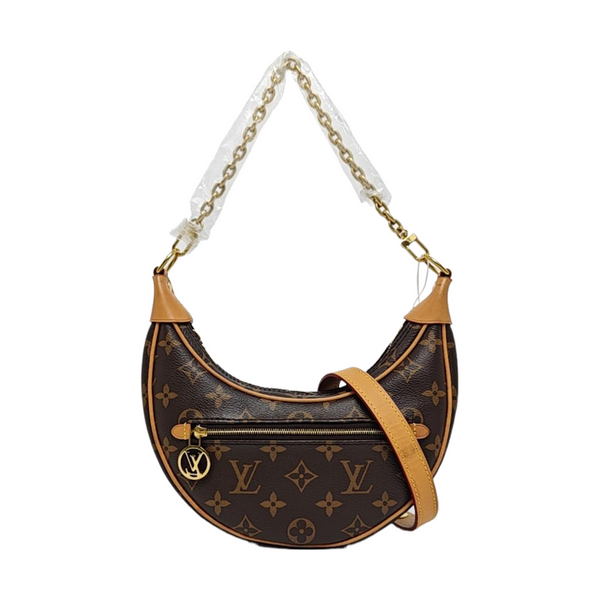 LOOP Monogram Coated Canvas Brown