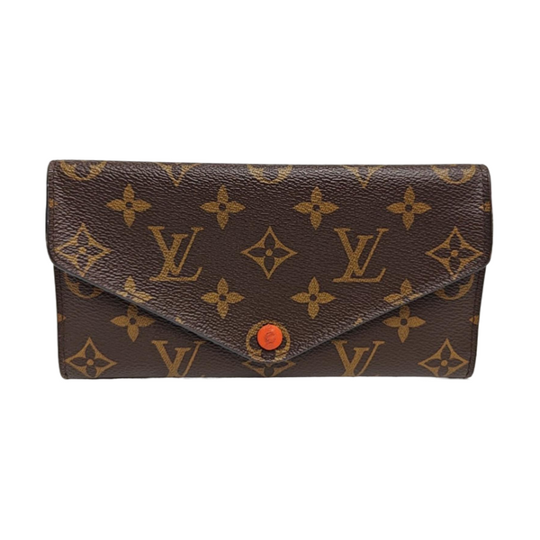 JOSÉPHINE Monogram Coated Canvas Brown Wallet