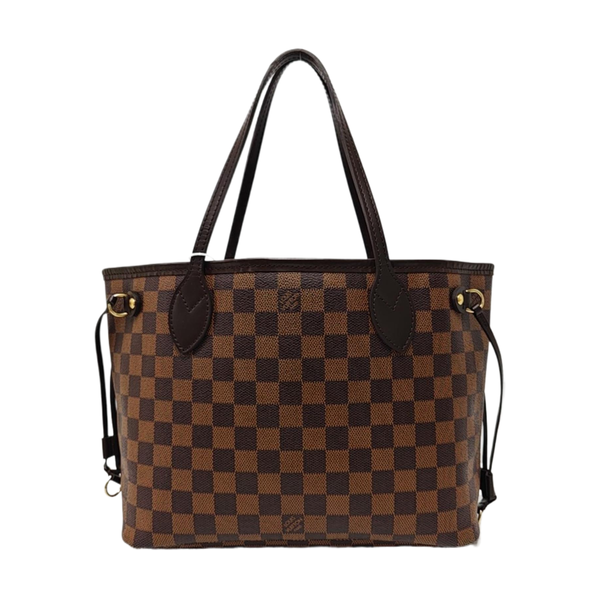 NEVERFULL PM Damier Ebene Coated Canvas Brown