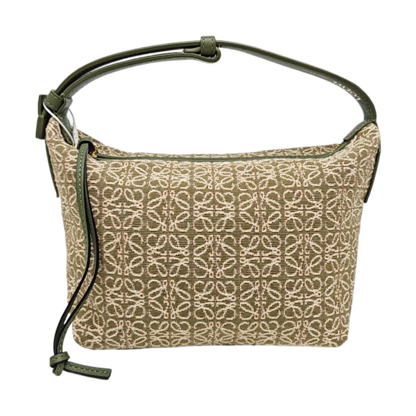 Canvas Top Handle Bag Green