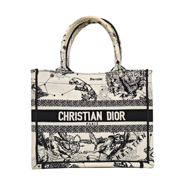 Authenticated pre-owned Book Tote Small Canvas White - Tote Bag at Looply