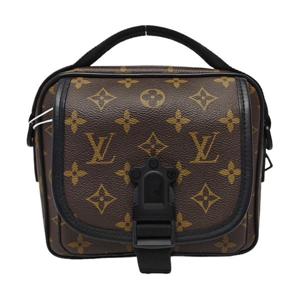 QUEST Monogram Coated Canvas Brown