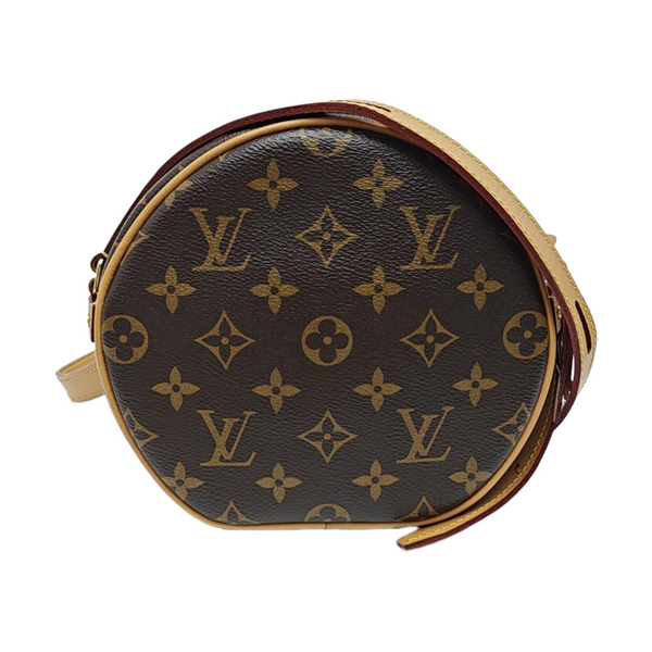 BOITE CHAPEAU PM Monogram Coated Canvas Brown
