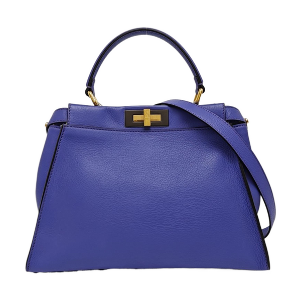 Peekaboo Medium Calfskin Purple