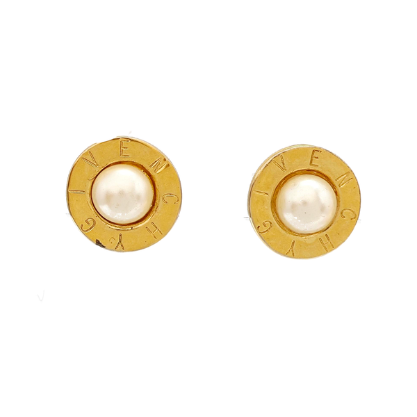 Metal White Clip On Earrings