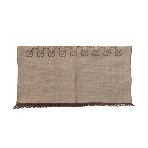 Wool Scarf Brown