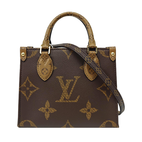 ONTHEGO BB Monogram Coated Canvas Brown